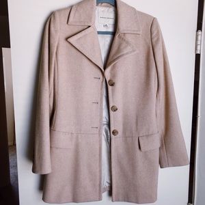 Banana Republic Camel Colored Wool Coat